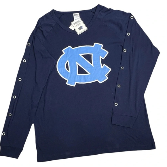 Pink Victoria’s Secret Collegiate Collection North Carolina Long Sleeve Shirt L - Picture 6 of 10